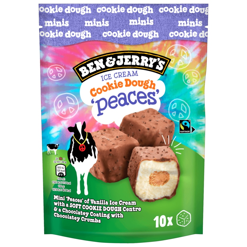 Ben & Jerry's Eis Cookie Dough Peaces 160ml